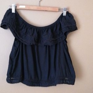 - Aritzia Wilfried off the shoulder croped top#Clearance#Lastprice#No offer